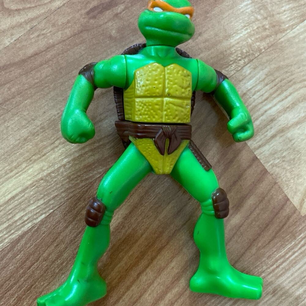 2007‎ Michelangelo 4.5" McDonald's Action Figure #1 Teenage Mutant Ninja Turtles